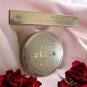 Stila Silver Compact and Eyeliner Set